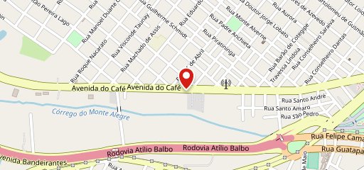 Pizzaria Tradição Avenida Do Café no mapa