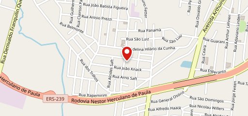 pizzaria três mosqueteiros no mapa