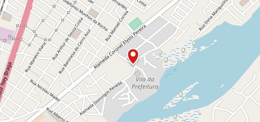 Pizzaria Uau no mapa