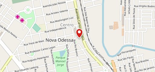 Pizzaria Varanda no mapa