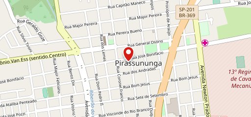 Pizzaria Varanda no mapa