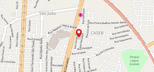 Pizzaria Veneza no mapa