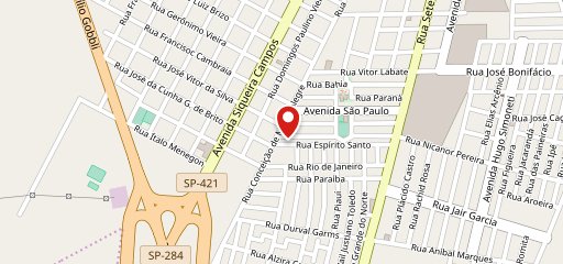 Veneza Pizzaria no mapa