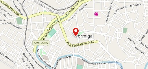 Vila imperial formiga mg no mapa