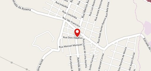 Villarejo Pizzaria no mapa