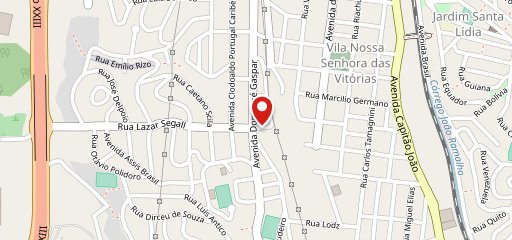 Pizzaria Vitória Dom Jose Gaspar no mapa