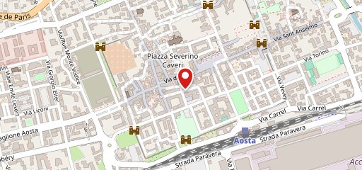 Pizzarium Aosta sulla mappa