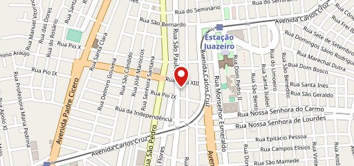 PizzArte Delivery no mapa