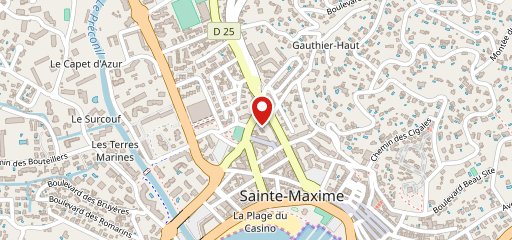 Pizzas du Golfe Sainte-Maxime sur la carte