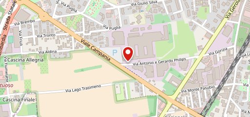 PizzAut Monza sur la carte