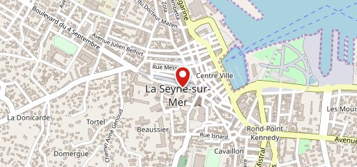 Pizz'en seyne sur la carte