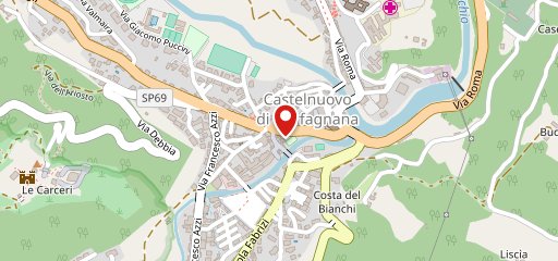 Pizzeria 360 gradi sulla mappa