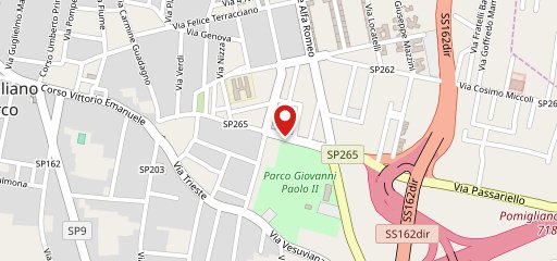 Pizzeria 450 Gradi Pomigliano sulla mappa