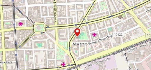 Pizzeria A La Zagreb sulla mappa