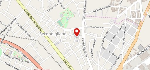 Pizzeria A Modo Mio sur la carte