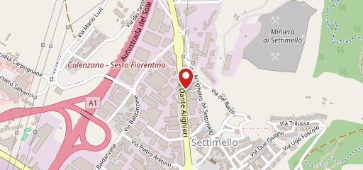 Pizzeria A.C. Settimello sulla mappa