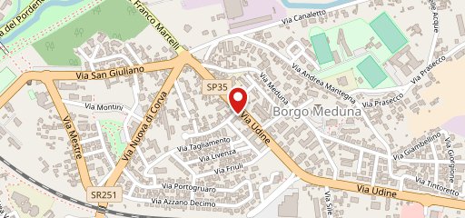 Pizzeria Al Borgo Pordenone sulla mappa