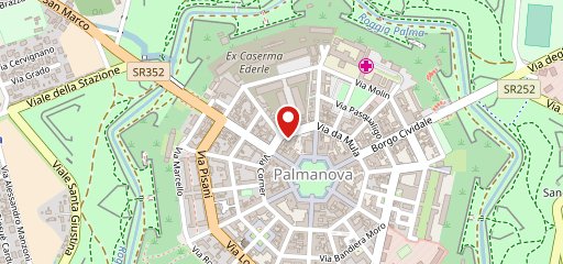 Pizzeria Al Gambero di Palmanova sur la carte