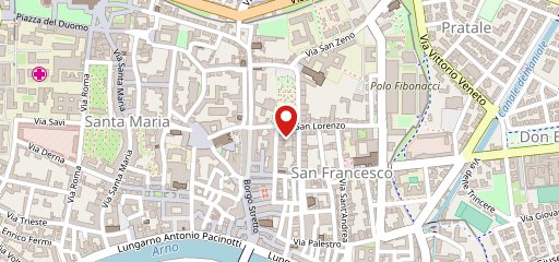 Pizzeria al taglio Strapizzami Pisa sulla mappa