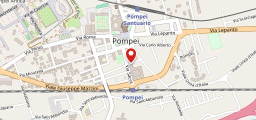 Pizzeria Ristorante Alleria Pompei sulla mappa