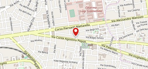 Pizzeria Amure sulla mappa