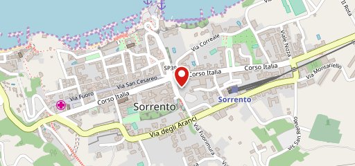 Pizzeria Aurora sur la carte