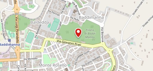 Pizzeria Baddimanna sulla mappa