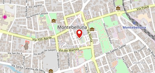 Pizzeria Baghi Montebelluna sulla mappa