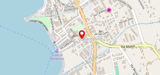 Pizzeria Bardolino sur la carte