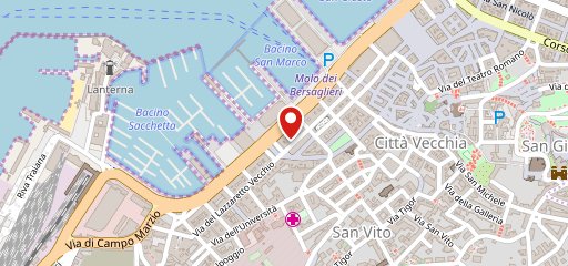 Pizzeria Mancini Vicin 0' Mare sulla mappa