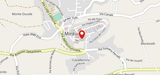Pizzeria Basilicos Minturno sulla mappa
