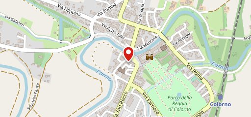 Pizzeria Bella Napoli Colorno sulla mappa