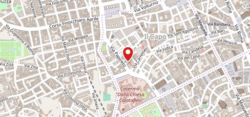 Pizzeria Belle Arti sulla mappa