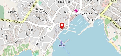 Pizzeria Bife Vodice sur la carte