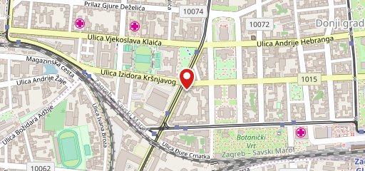 Pizzeria Bigy Zagreb sulla mappa