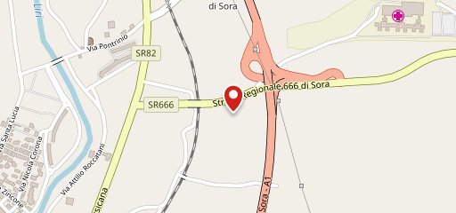 Trattoria Bar Queens sulla mappa