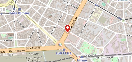 Pizzeria Canto VI sur la carte