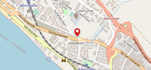 Pizzeria Carminuccio sur la carte