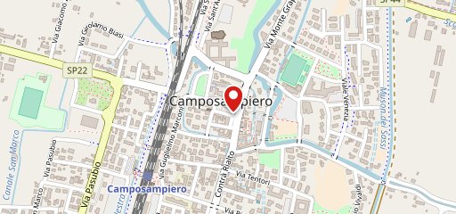 Pizzeria Cartoons - Camposampiero sulla mappa