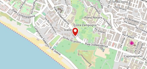 Pizzeria La Casereccia sur la carte