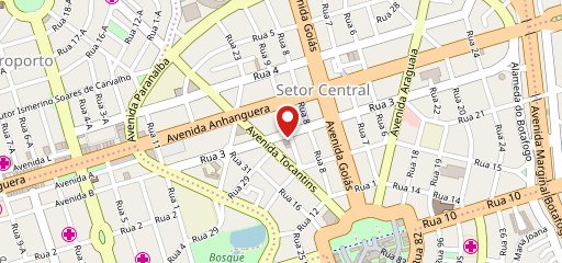 Pizzeria Cento e Dez no mapa