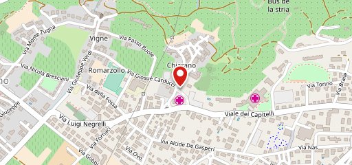 Pizzeria Centrale sur la carte