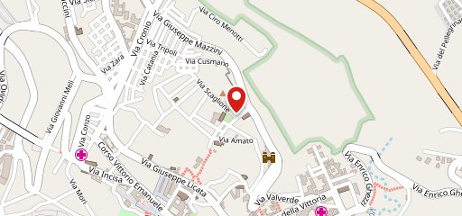 Pizzeria Conte luna Sciacca sur la carte