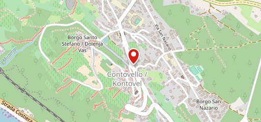 Pizzeria Contovello sulla mappa