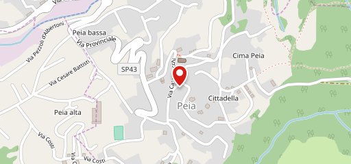 Pizzeria da Abi sur la carte