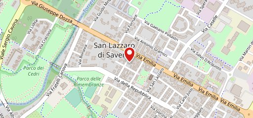 Pizzeria civico 14 sulla mappa