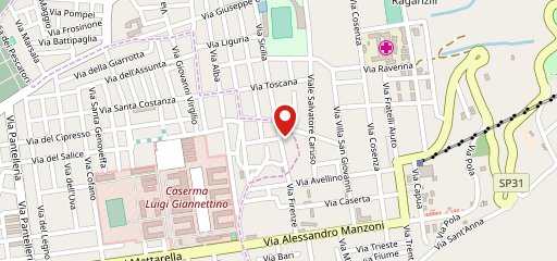 Pizzeria Da Giacomino sur la carte