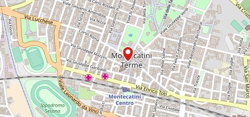 Officina Della Pizza da Lele Montecatini Terme sulla mappa