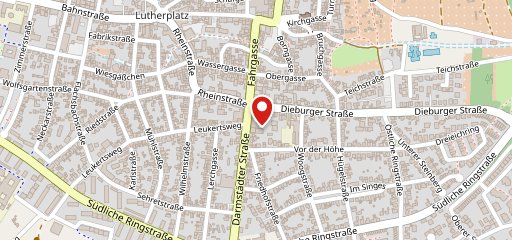 Pizzeria da Lino - Langen sur la carte