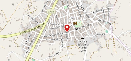 Pizzeria da Miro sur la carte